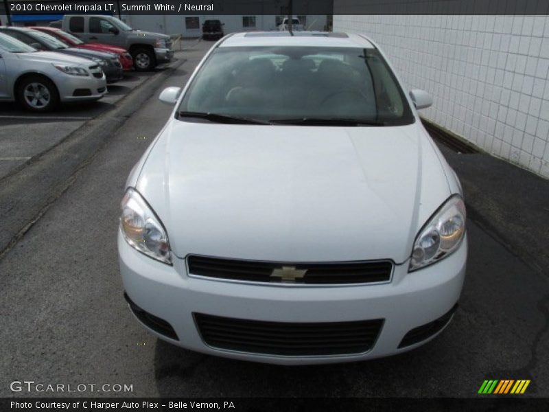 Summit White / Neutral 2010 Chevrolet Impala LT