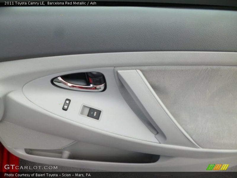 Barcelona Red Metallic / Ash 2011 Toyota Camry LE