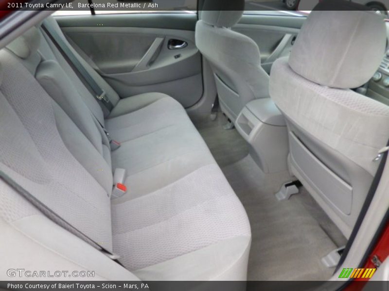 Barcelona Red Metallic / Ash 2011 Toyota Camry LE