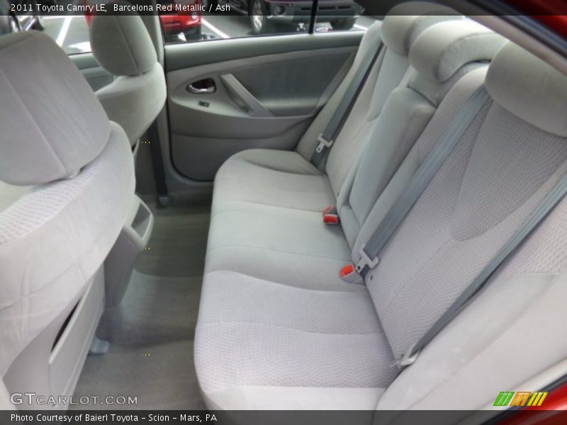 Barcelona Red Metallic / Ash 2011 Toyota Camry LE