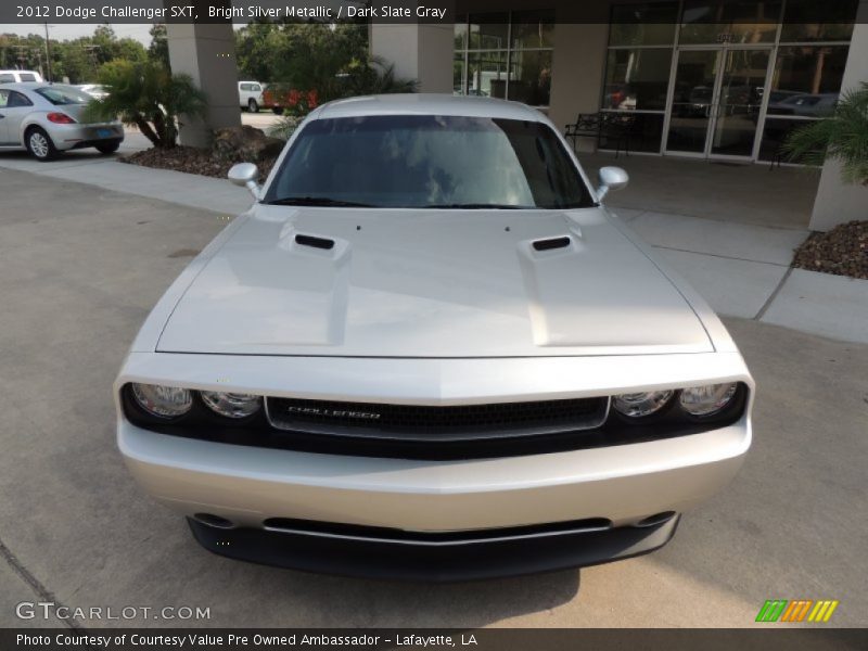 Bright Silver Metallic / Dark Slate Gray 2012 Dodge Challenger SXT