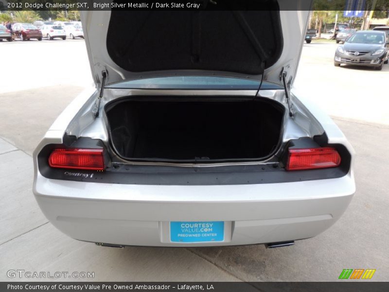 Bright Silver Metallic / Dark Slate Gray 2012 Dodge Challenger SXT
