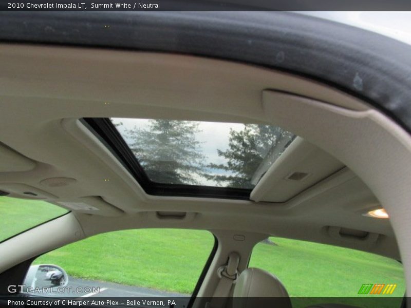 Summit White / Neutral 2010 Chevrolet Impala LT