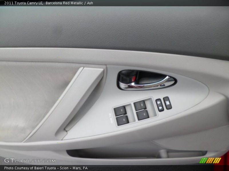 Barcelona Red Metallic / Ash 2011 Toyota Camry LE