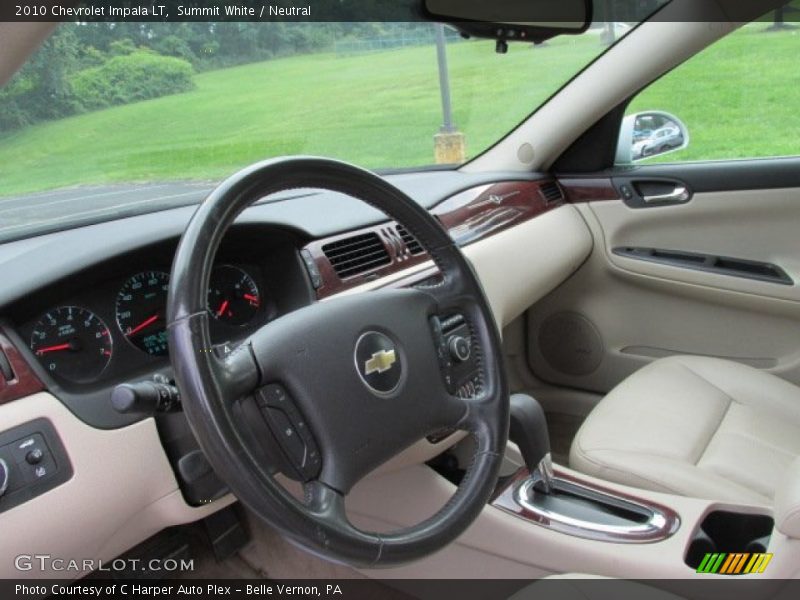 Summit White / Neutral 2010 Chevrolet Impala LT