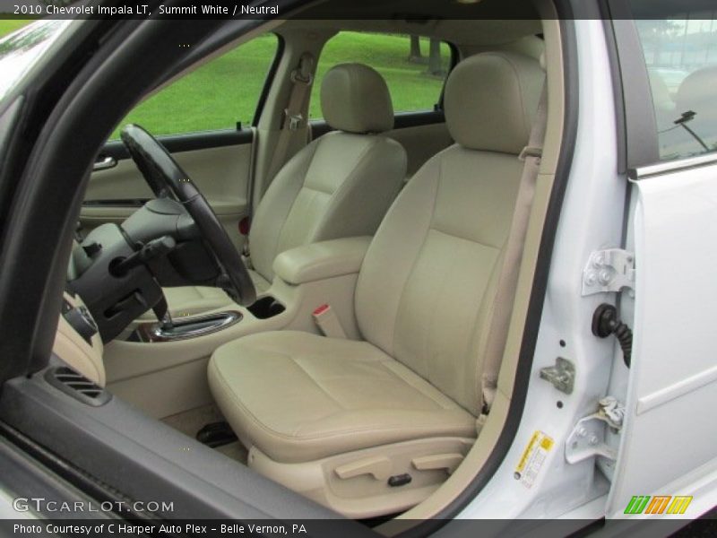 Summit White / Neutral 2010 Chevrolet Impala LT