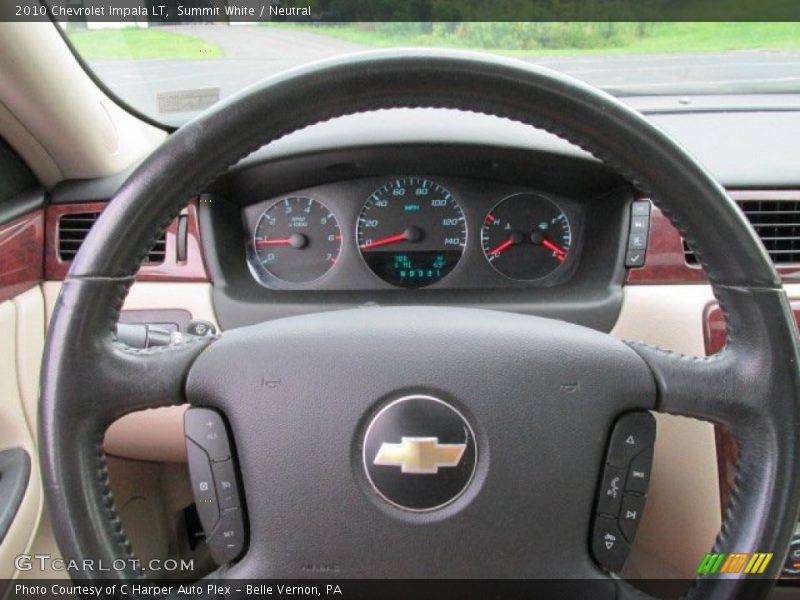 Summit White / Neutral 2010 Chevrolet Impala LT
