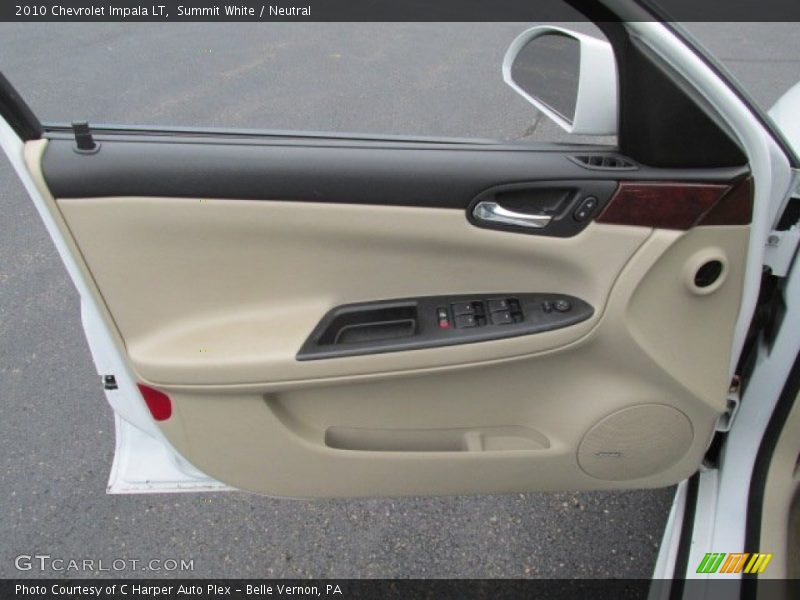 Summit White / Neutral 2010 Chevrolet Impala LT
