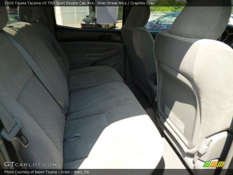 Silver Streak Mica / Graphite Gray 2009 Toyota Tacoma V6 TRD Sport Double Cab 4x4