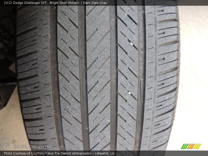 Bright Silver Metallic / Dark Slate Gray 2012 Dodge Challenger SXT