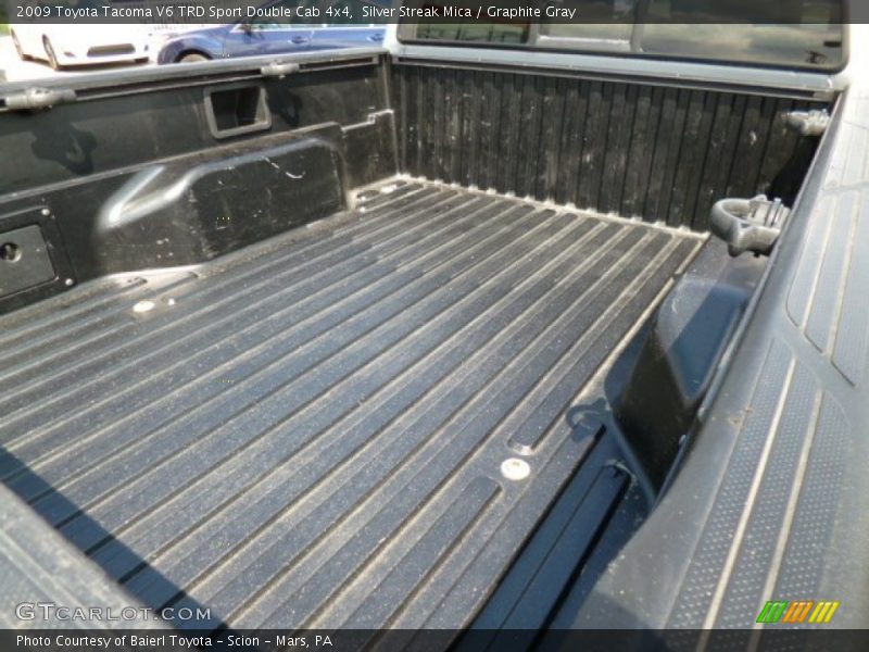 Silver Streak Mica / Graphite Gray 2009 Toyota Tacoma V6 TRD Sport Double Cab 4x4