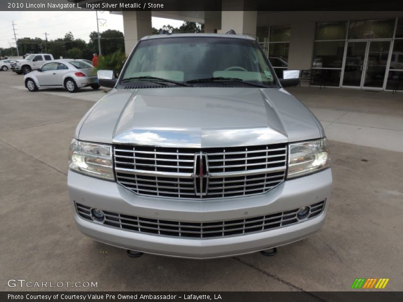 Ingot Silver Metallic / Stone 2010 Lincoln Navigator L