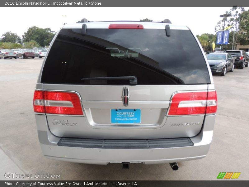 Ingot Silver Metallic / Stone 2010 Lincoln Navigator L