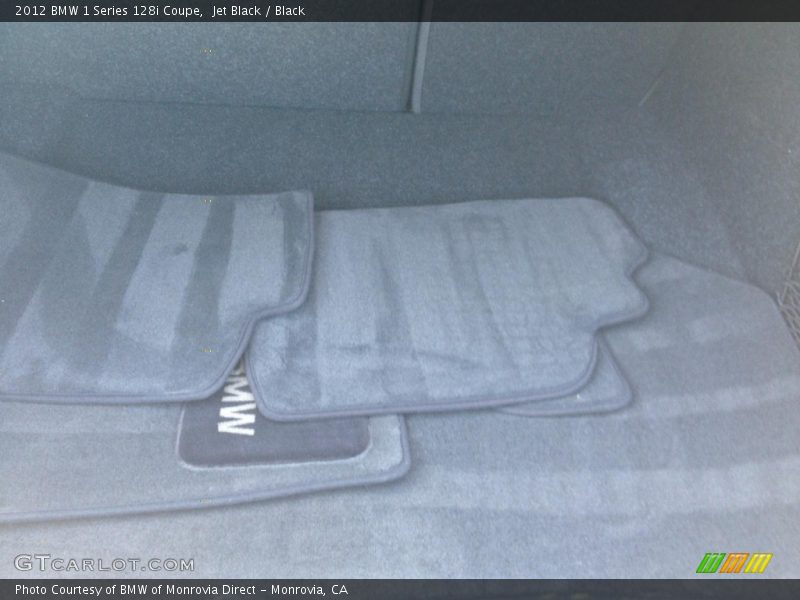 Jet Black / Black 2012 BMW 1 Series 128i Coupe