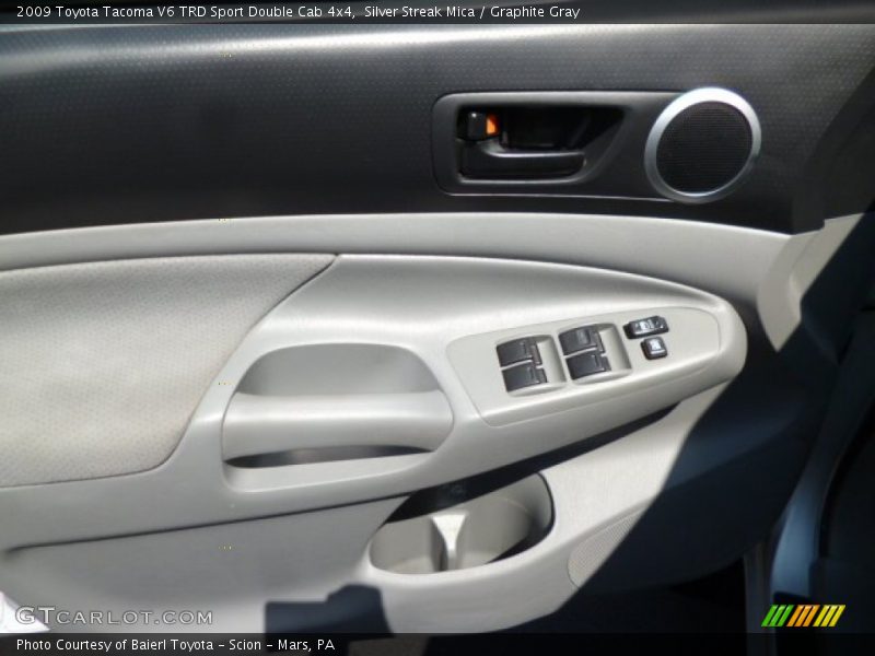 Silver Streak Mica / Graphite Gray 2009 Toyota Tacoma V6 TRD Sport Double Cab 4x4