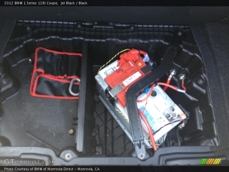 Jet Black / Black 2012 BMW 1 Series 128i Coupe