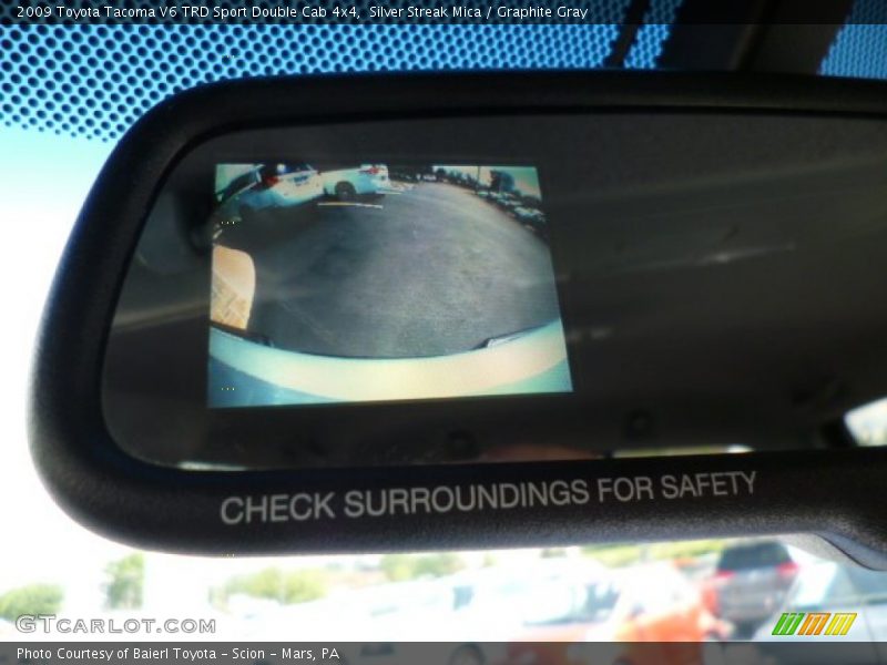 Silver Streak Mica / Graphite Gray 2009 Toyota Tacoma V6 TRD Sport Double Cab 4x4