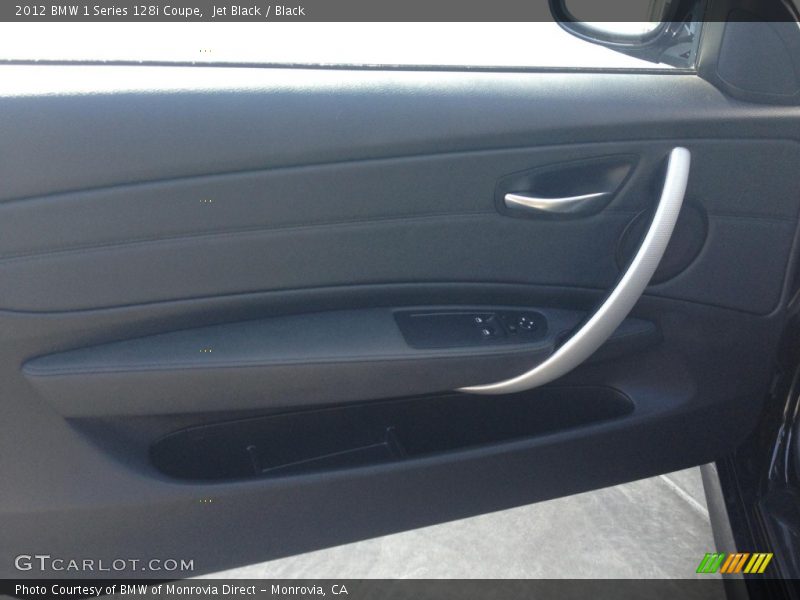 Jet Black / Black 2012 BMW 1 Series 128i Coupe