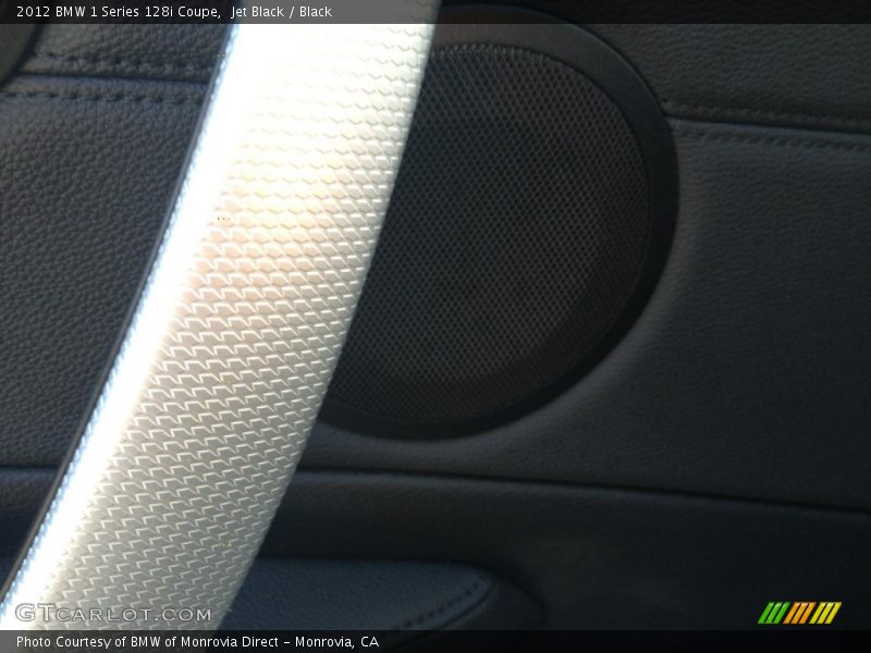 Jet Black / Black 2012 BMW 1 Series 128i Coupe