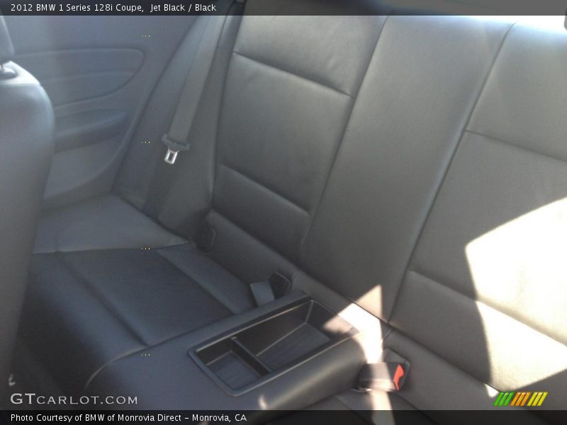 Jet Black / Black 2012 BMW 1 Series 128i Coupe