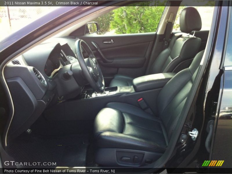 Crimson Black / Charcoal 2011 Nissan Maxima 3.5 SV