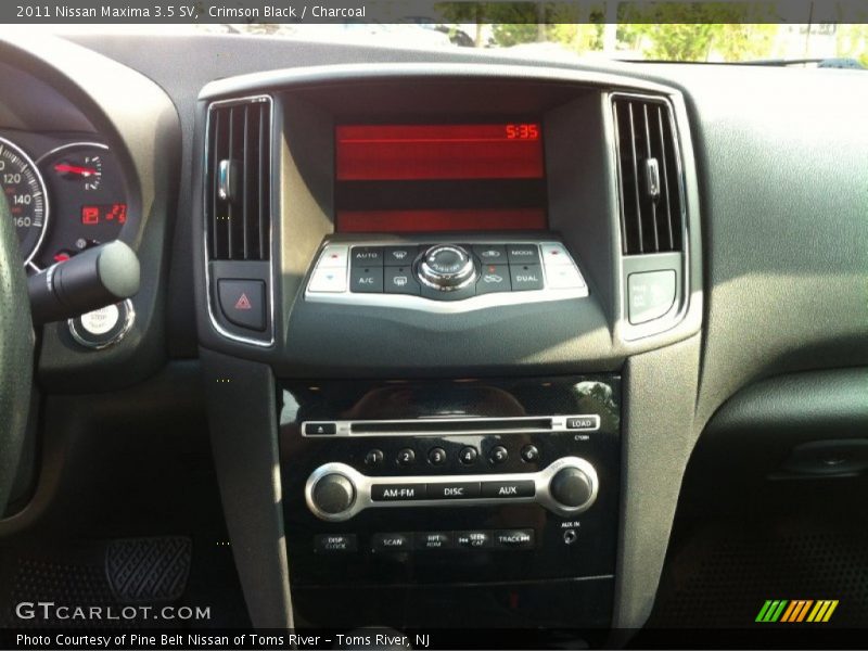 Crimson Black / Charcoal 2011 Nissan Maxima 3.5 SV