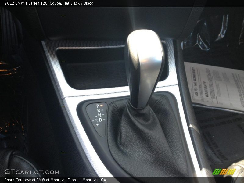 Jet Black / Black 2012 BMW 1 Series 128i Coupe