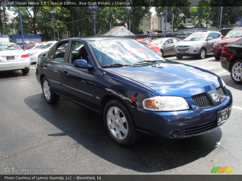 Blue Dusk Metallic / Charcoal 2006 Nissan Sentra 1.8 S Special Edition