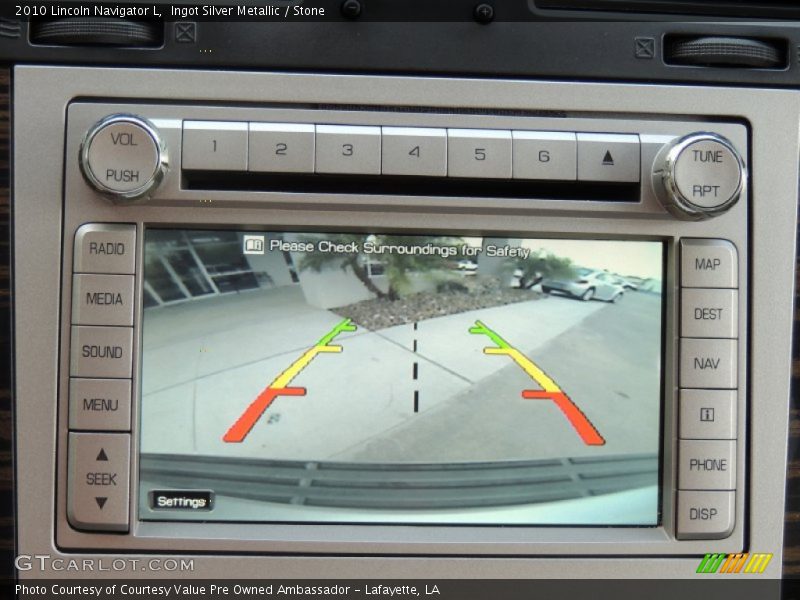 Ingot Silver Metallic / Stone 2010 Lincoln Navigator L