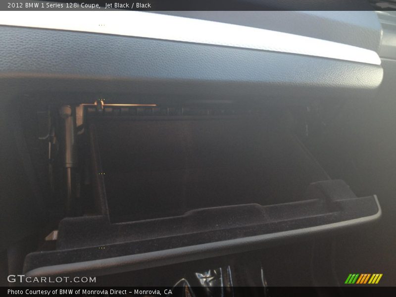 Jet Black / Black 2012 BMW 1 Series 128i Coupe