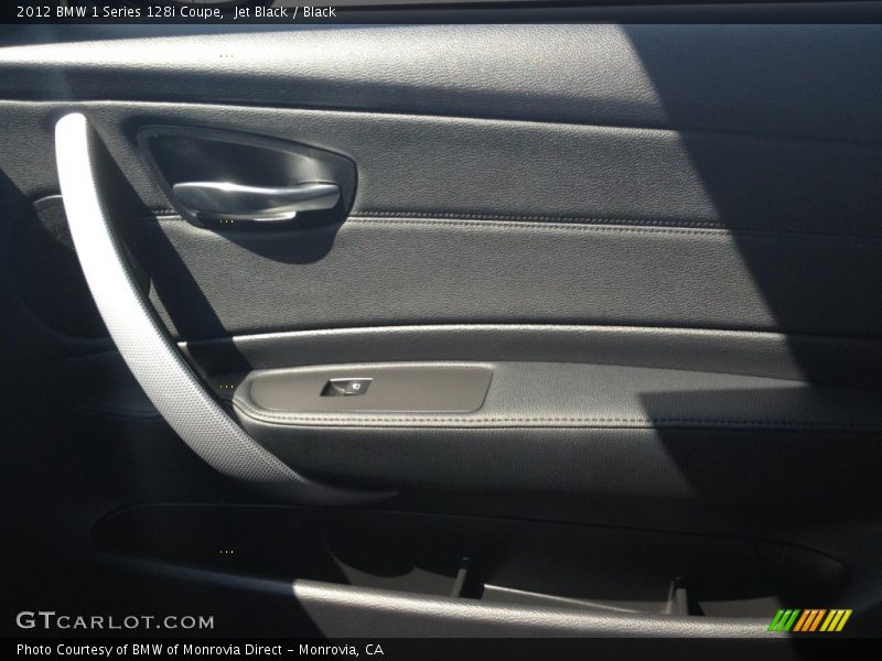 Jet Black / Black 2012 BMW 1 Series 128i Coupe