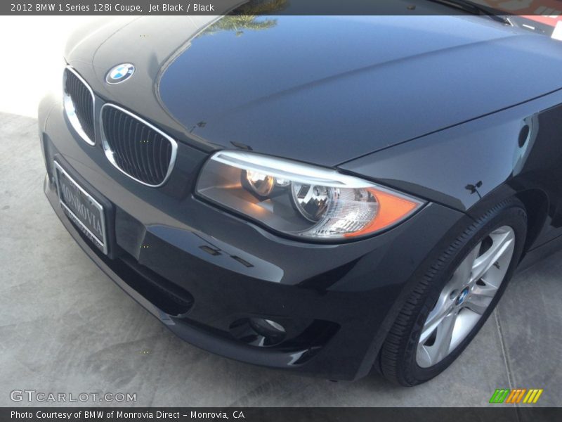 Jet Black / Black 2012 BMW 1 Series 128i Coupe
