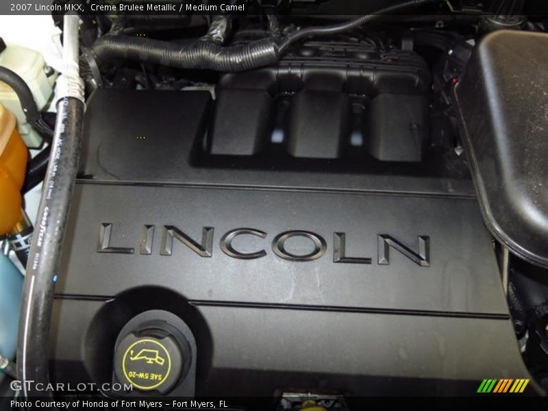 Creme Brulee Metallic / Medium Camel 2007 Lincoln MKX