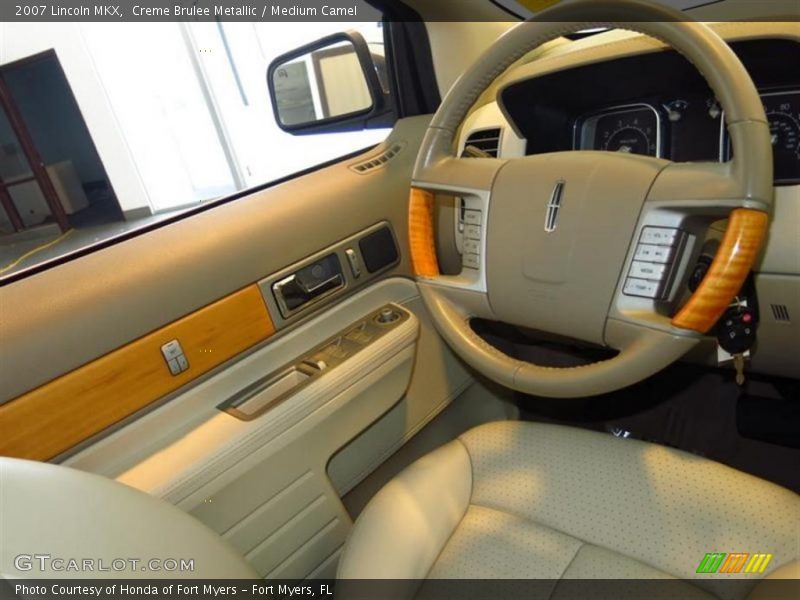 Creme Brulee Metallic / Medium Camel 2007 Lincoln MKX