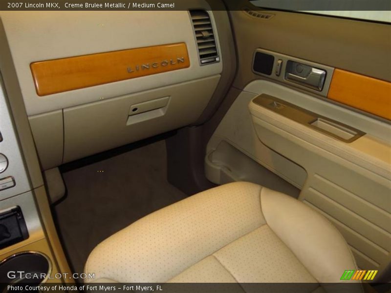 Creme Brulee Metallic / Medium Camel 2007 Lincoln MKX
