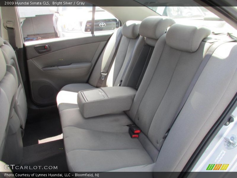 Bright Silver / Gray 2009 Hyundai Sonata GLS
