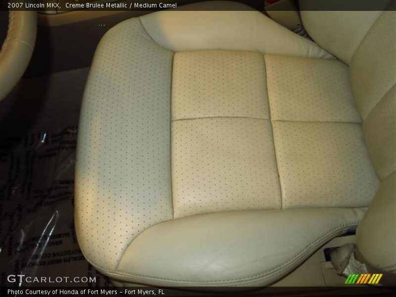 Creme Brulee Metallic / Medium Camel 2007 Lincoln MKX
