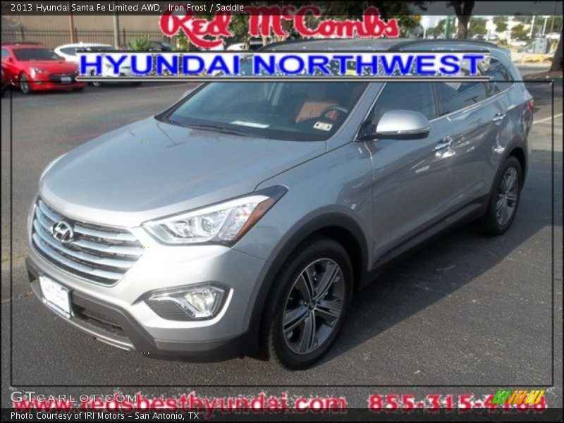 Iron Frost / Saddle 2013 Hyundai Santa Fe Limited AWD