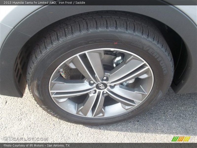 Iron Frost / Saddle 2013 Hyundai Santa Fe Limited AWD