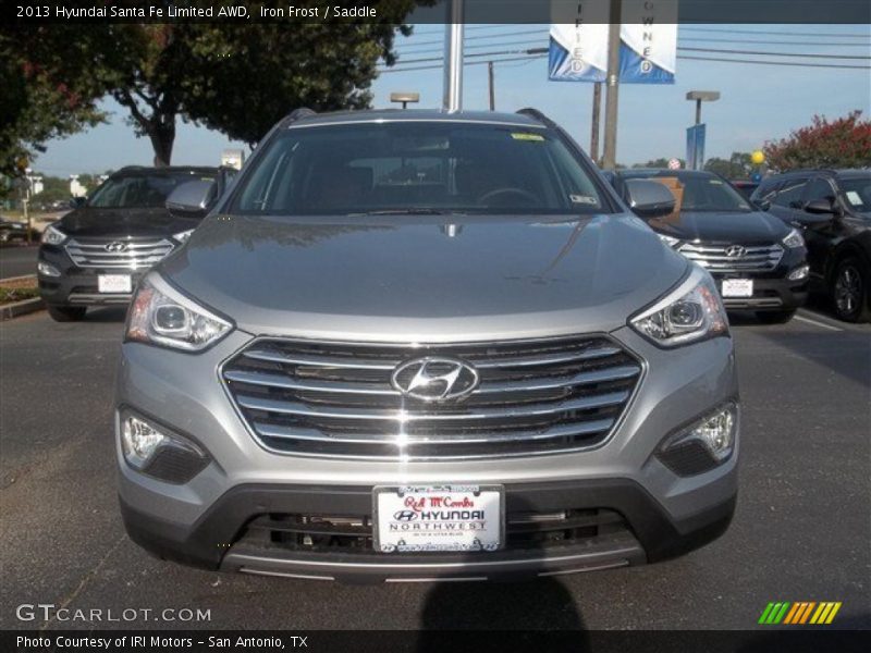 Iron Frost / Saddle 2013 Hyundai Santa Fe Limited AWD