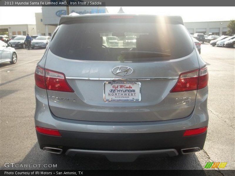 Iron Frost / Saddle 2013 Hyundai Santa Fe Limited AWD