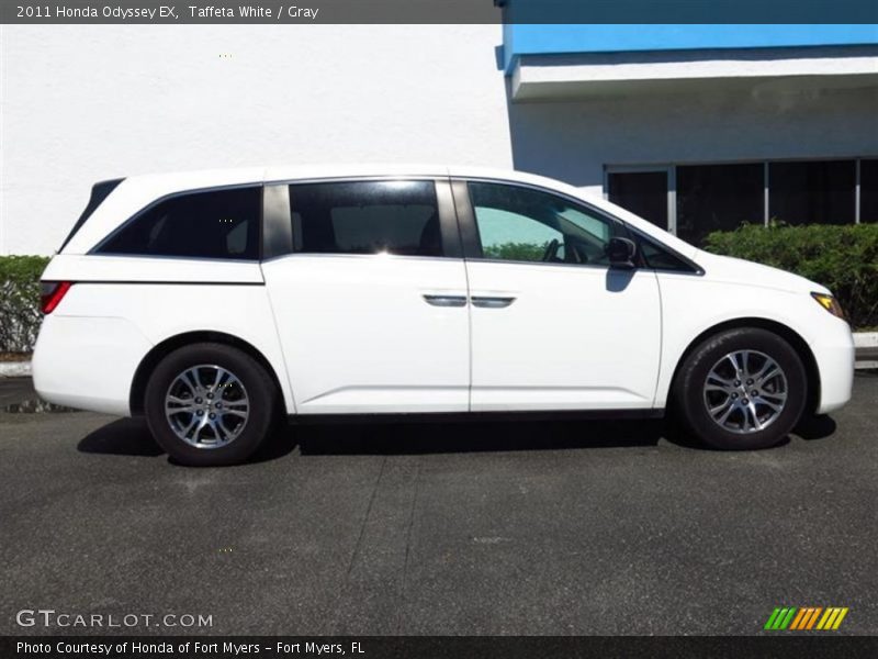 Taffeta White / Gray 2011 Honda Odyssey EX