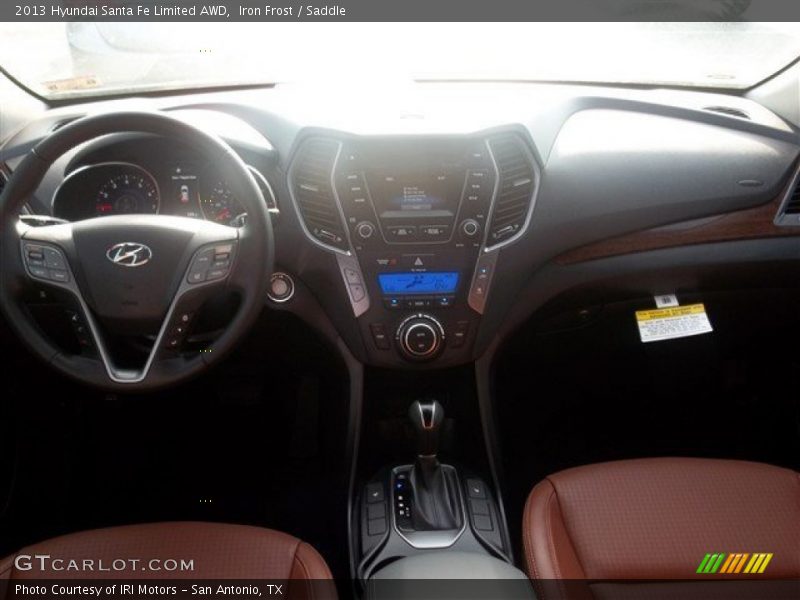 Iron Frost / Saddle 2013 Hyundai Santa Fe Limited AWD
