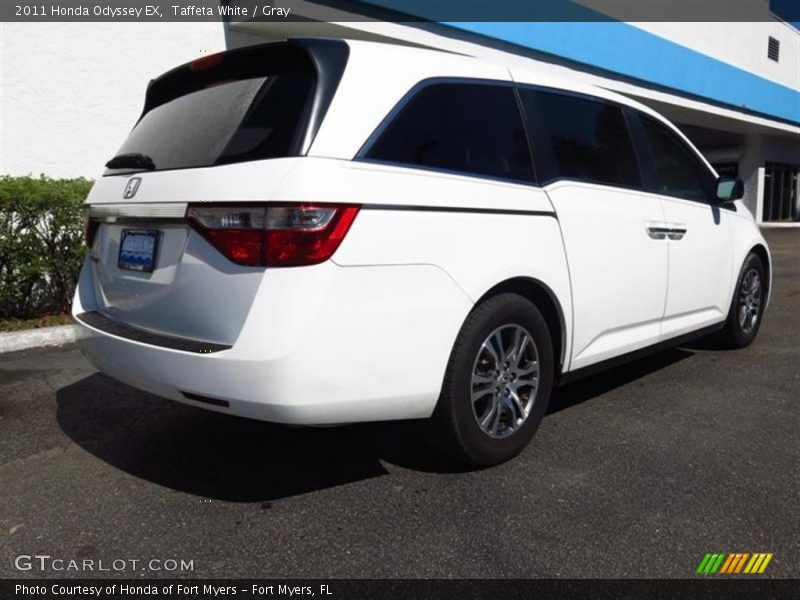 Taffeta White / Gray 2011 Honda Odyssey EX