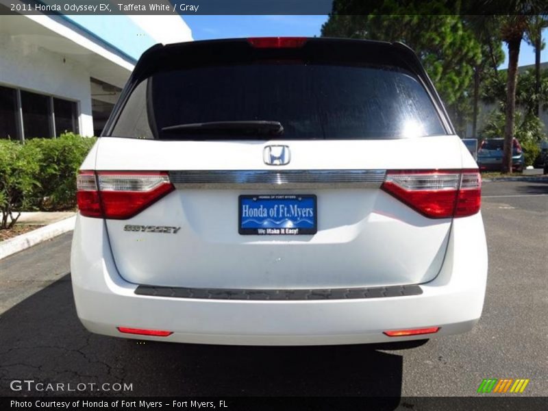 Taffeta White / Gray 2011 Honda Odyssey EX