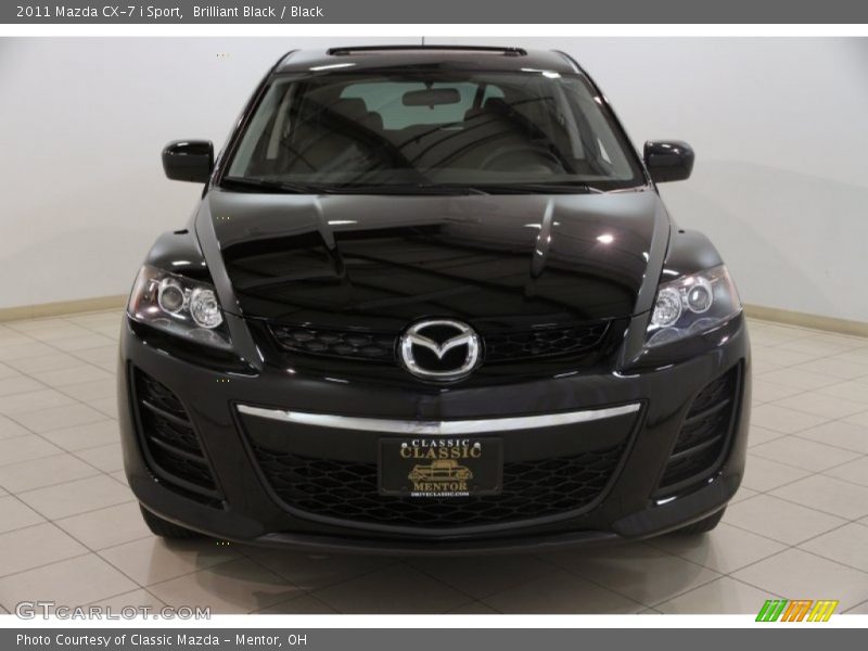 Brilliant Black / Black 2011 Mazda CX-7 i Sport
