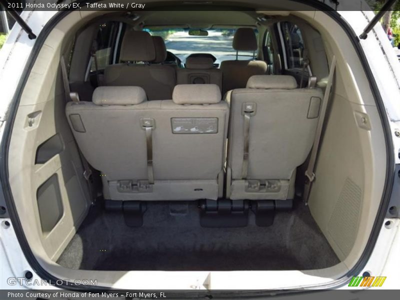 Taffeta White / Gray 2011 Honda Odyssey EX