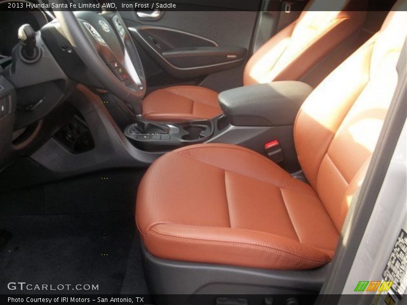 Iron Frost / Saddle 2013 Hyundai Santa Fe Limited AWD