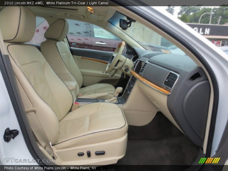 Front Seat of 2010 MKZ AWD