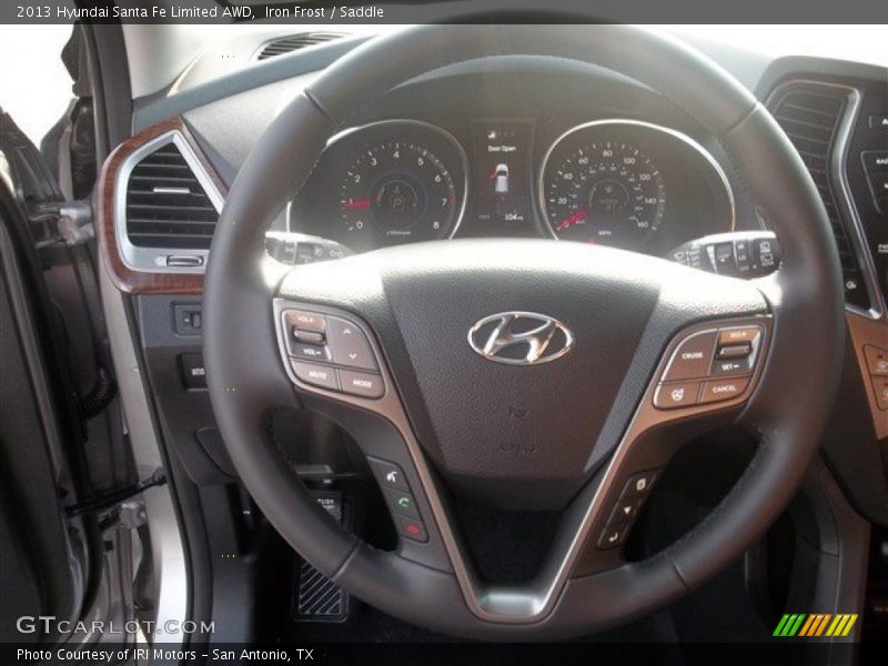 Iron Frost / Saddle 2013 Hyundai Santa Fe Limited AWD